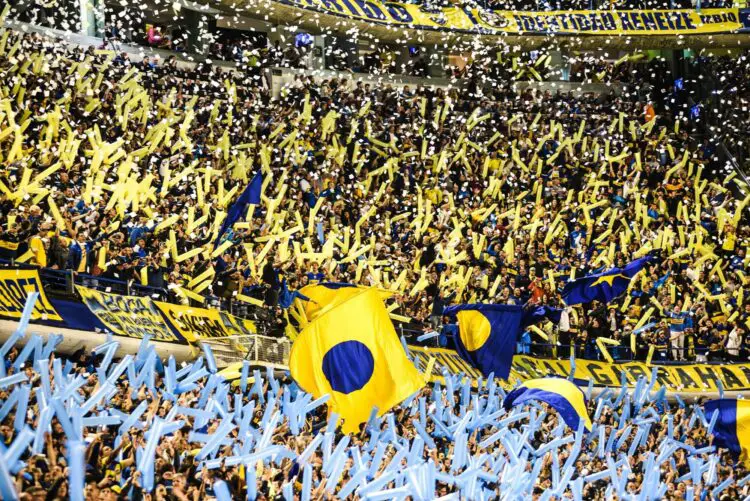 Supporters of Boca Juniors à la Bombonera en 2019 - Photo by Icon Sport
