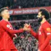 Mohammed Salah, Roberto Firmino - Photo by Icon Sport
