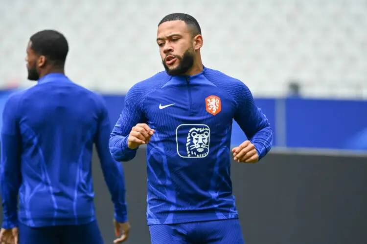 Memphis Depay (Photo by Anthony Dibon/Icon Sport)