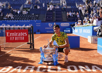 Carlos Alcaraz
(Photo by Irina Kolioubakina / Pressinphoto / Icon Sport) - Photo by Icon sport