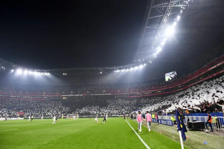 Groupama Stadium à Lyon, France. lors d'OL - OM (Photo by Philippe Lecoeur/FEP/Icon Sport)