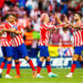 Antoine Griezmann, Mario Hermoso, Nahuel Molina et Koke Resurreccion  (Atletico de Madrid)  - Photo by Icon sport