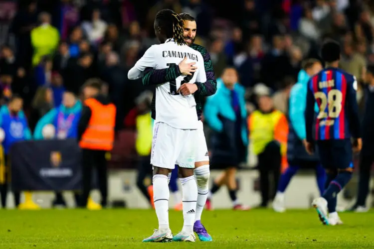 Eduardo Camavinga et Karim Benzema
(Photo by Sergio Ruiz / Pressinphoto / Icon Sport) - Photo by Icon sport