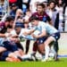 Nolann LE GARREC of Racing 92 during the Top 14 match between Racing 92 and Bordeaux on April 15, 2023 in Lens, France. (Photo by Sandra Ruhaut/Icon Sport)