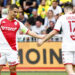 Wissam Ben Yedder et Aleksandr Golovin
(Photo by Gwendoline Le Goff/FEP/Icon Sport)