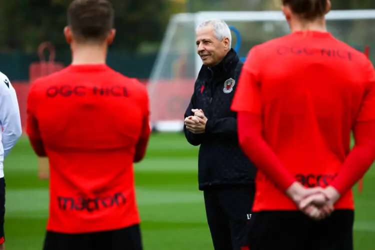 Lucien Favre (Photo by Jean-Marc Ponte/OGCNice/Icon Sport)