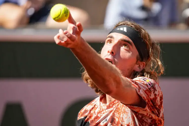 Stefanos Tsitsipas (Photo by Pierre Costabadie/Icon Sport)