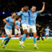 Manchester City :  Rodri, Manuel Akanji et Erling Haaland  - Photo by Icon sport