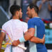 Carlos Alcarza (ESP) et Rafael Nadal (ESP) à Madrid en mai 2022.  / Photo by Corinne Dubreuil/ABACAPRESS.COM - Photo by Icon sport