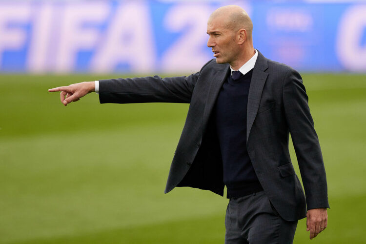Zinédine Zidane
(Photo by Ruben Albarran / Pressinphoto / Icon Sport)