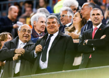 Laporta, président du Barça  -Photo by Icon Sport