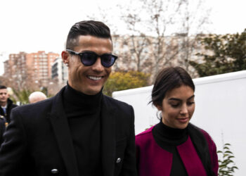 Cristiano Ronaldo et Georgina Rodriguez (Photo : Pixathlon / Icon Sport)