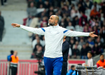 Igor TUDOR Head Coach of Olympique de Marseille (OM) during the Ligue 1 Uber Eats match between Lille and Marseille at Stade Pierre Mauroy on May 20, 2023 in Lille, France. (Photo by Hugo Pfeiffer/Icon Sport)