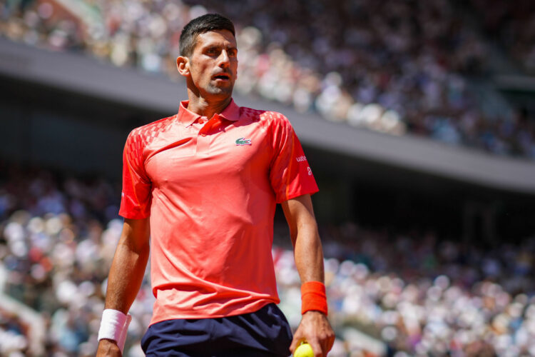 Novak Djokovic (Photo by Pierre Costabadie /Icon Sport)