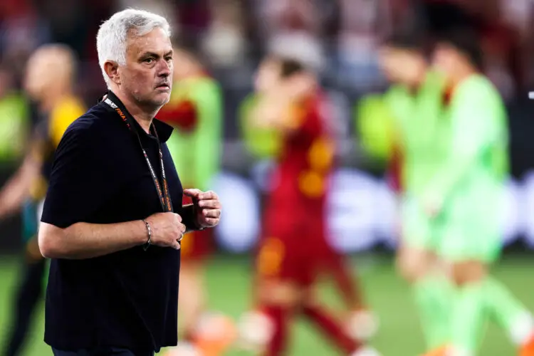 Jose Mourinho (entraîneur de l'AS Rome) - (Photo by Sportinfoto/DeFodi Images) - Photo by Icon sport