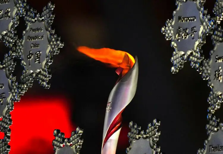 La flamme olympique aux JO de Tokyo. Sputnik / Icon Sport