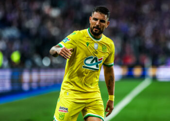 Andy DELORT (FC Nantes) - (Photo by Johnny Fidelin/Icon Sport)