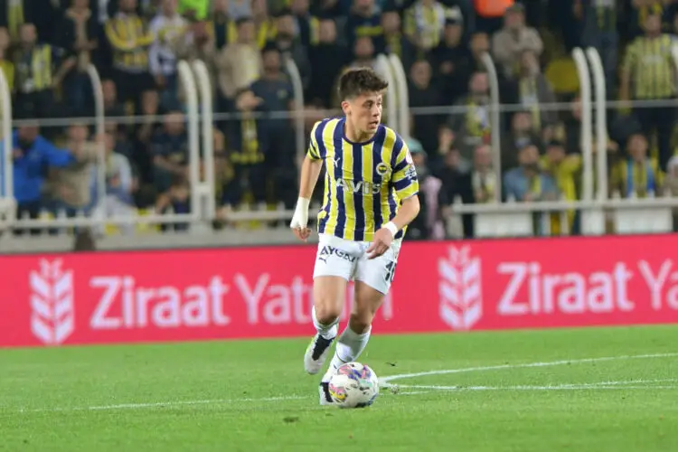 Arda Guler of Fenerbahce during the Turkish Cup semi final second leg match between Fenerbahce and Sivasspror at Ulker Sukru Saracoglu Stadium in Istanbul, Turkey, on May 24, 2023. (Photo by Seskimphoto ) - Photo by Icon sport