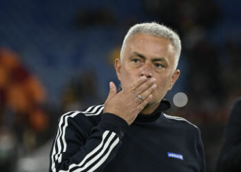 José Mourinho (Entraîneur de l'AS Rome) - Photo by Icon sport