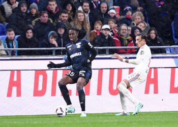 Franci Bouebari face à l'OL. Philippe Lecoeur/FEP/Icon Sport