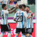 Lionel Messi et ses coéquipiers de l'équipe d'Argentine  - Photo by Icon sport