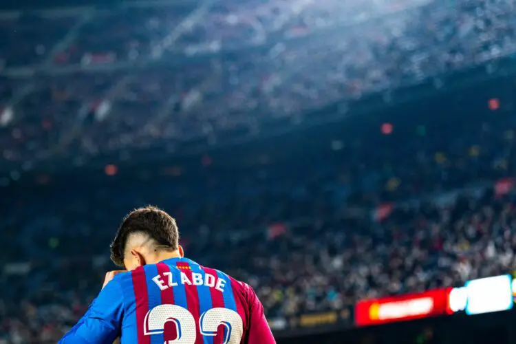 Abde (FC Barcelona), during La Liga football match between FC Barcelona and Elche CF, at Camp Nou Stadium in Barcelona, Spain, on December 18, 2021. Foto: Siu Wu. - Photo by Icon sport