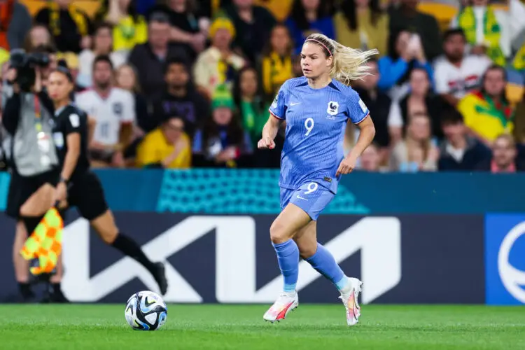 Eugenie LE SOMMER of France during the Group F match between France and Brazil  at 2023 FIFA Womens World Cup on July 29, 2023 in Brisbane, Australia. (Photo by Kev Nagle/Icon Sport)