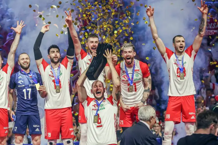 23.07.2023 GDANSK SOPOT ERGO ARENA SIATKOWKA MEZCZYZN ( MEN'S VOLLEYBALL ) FIVB VOLLEYBALL NATIONS LEAGUE MEN - Photo by Icon sport