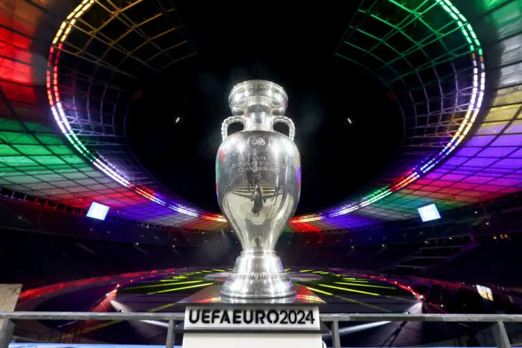 Trophée de l'Euro. 
By Icon Sport