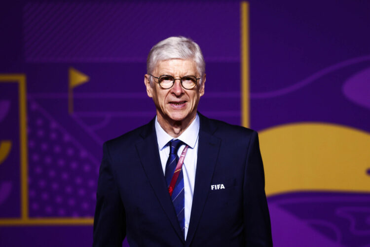 DOHA - FIFA Chief of Global Football Development Arsene Wenger ahead of the draw for the 2022 FIFA World Cup in Qatar at the Doha Exhibition & Convention Center (DECC) on April 1, 2022 in Doha, Qatar. KOEN VAN WEEL - Photo by Icon sport