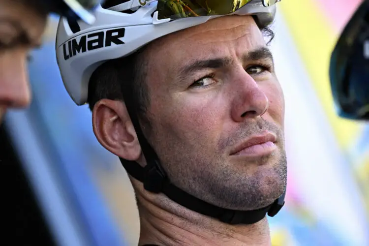 British Mark Cavendish of Astana Qazaqstan Team pictured at the start of stage 7 of the Tour de France cycling race, a 169,9 km race from Mont-de-Marsan to Bordeaux, France, Friday 07 July 2023. This year's Tour de France takes place from 01 to 23 July 2023. BELGA PHOTO JASPER JACOBS - Photo by Icon sport