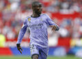 Ferland Mendy of Real Madrid during the La Liga match between Sevilla FC and Real Madrid played at Sanchez Pizjuan Stadium on May 27 in Sevilla, Spain. (Photo by Antonio Pozo / Pressinphoto / Icon Sport) - Photo by Icon sport