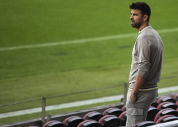 BARCELONA, SPAIN - MAY 31: Barcelona's former player Gerard Pique arrives during his farewell ceremony at the Camp Nou stadium in Barcelona on May 31, 2023. 
Photo by Icon sport