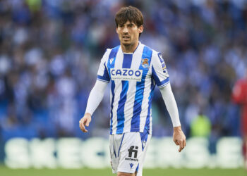 David Silva of Real Sociedad during the La Liga match between Real Sociedad and Elche CF played at Reale Arena Stadium on March 19, 2023 in San Sebastian, Spain. (Photo by Cesar Ortiz / Pressinphoto / Icon Sport) - Photo by Icon sport