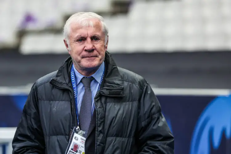 Luis FERNANDEZ, former player prior the Final French Gambardella Cup match between Clermont and Monaco at Stade de France on April 29, 2023 in Paris, France. (Photo by Johnny Fidelin/Icon Sport)