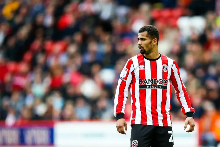 Iliman Ndiaye #29 of Sheffield United during the Sky Bet Championship match Sheffield United vs Cardiff City at Bramall Lane, Sheffield, United Kingdom, 15th April 2023  (Photo by Ben Early/News Images) in Sheffield, United Kingdom on 4/15/2023. (Photo by Ben Early/News Images/Sipa USA)   - Photo by Icon sport
