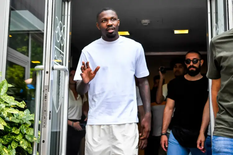 June 27, 2023 Milan, Italy - News - New inter acquisition Marcus Thuram at Coni in Via Piranesi for medical examination - Photo by Icon sport