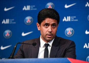 Nasser al-Khelaifi. Philippe Lecoeur/FEP/Icon Sport