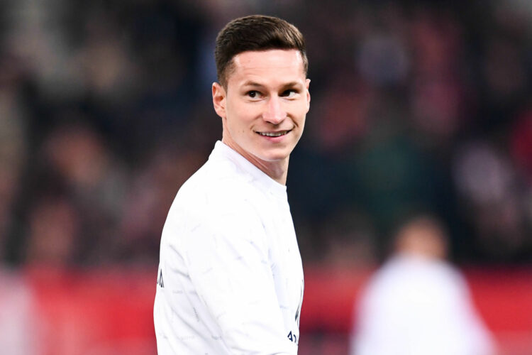 23 Julian DRAXLER (psg) during the Ligue 1 match between Nice and Paris at Allianz Riviera on March 5, 2022 in Nice, France. (Photo by Philippe Lecoeur/FEP/Icon Sport) - Photo by Icon sport