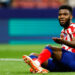 Thomas Lemar of Atletico de Madrid during LaLiga match, Date 33, between Atletico de Madrid and Cadiz CF. played at Civitas Metropolitano Stadium on May 03, 2023 in Madrid, Spain. (Photo by Cesar Cebolla / Pressinphoto / Icon Sport) - Photo by Icon sport