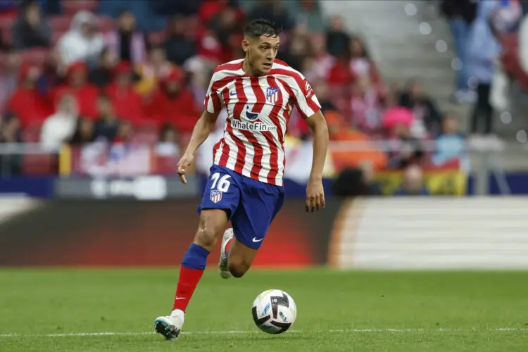 Nahuel Molina of Atletico de Madrid during the La Liga match between Atletico de Madrid and Real Sociedad played at Civitas Metropolitano Stadium on May 28, 2023 in Madrid, Spain. (Photo by Cesar Cebolla / Pressinphoto / Icon Sport) - Photo by Icon sport