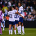 Eve PERISSET of France and Wendie RENARD of France and Clara MATEO of France during the Women International Friendly match between Ireland and France at Tallaght Stadium on July 6, 2023 in Tallaght, Ireland. (Photo by Tyler Miller/Icon Sport)