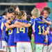 (230722) -- HAMILTON, July 22, 2023 (Xinhua) -- Players of Japan celebrate a goal during the group C match between Zambia and Japan at the FIFA Women's World Cup in Hamilton, New Zealand, July 22, 2023. (Xinhua/Zhu Wei) - Photo by Icon sport