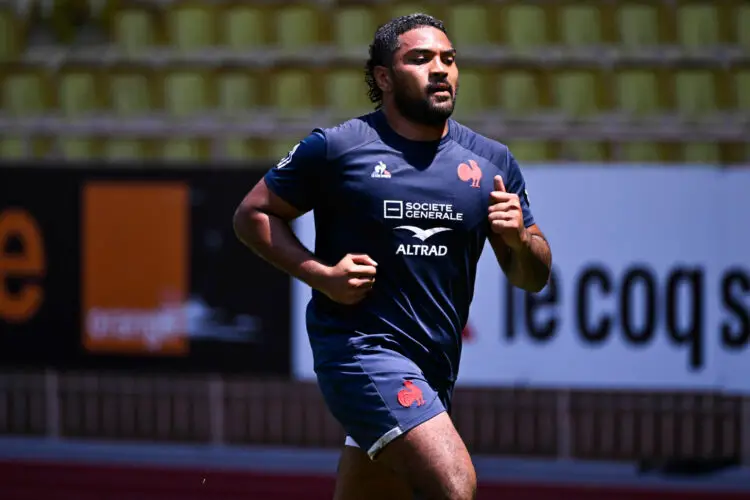 Sipili FALATEA of France during the training of French National Team on July 13, 2023 in Monaco, Monaco. (Photo by Pascal Della Zuana/Icon Sport)