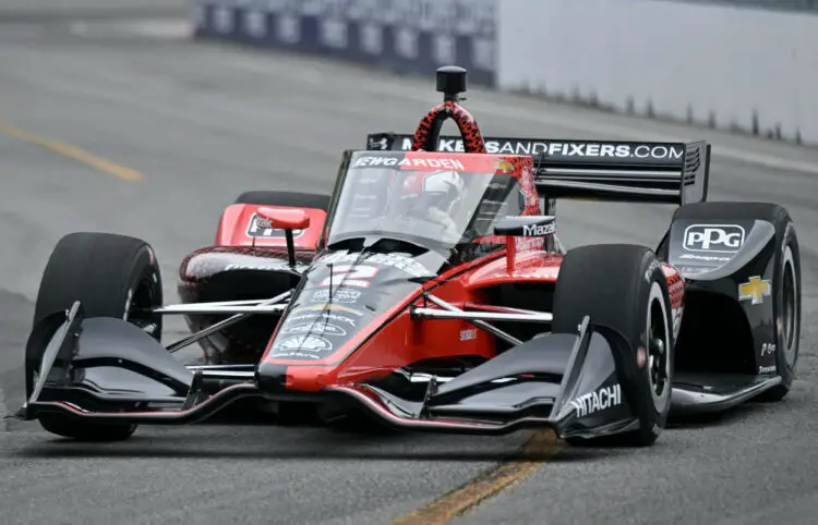 Jul 15, 2023; Toronto, Ontario, CAN; IndyCar driver Josef Newgarden during practice for the Honda Indy on the Streets of Toronto. Mandatory Credit: Dan Hamilton-USA TODAY Sports/Sipa USA - Photo by Icon sport