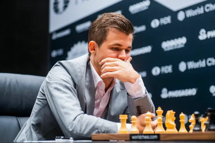 Magnus Carlsen (Photo: Fredrik Varfjell / Bildbyran / Icon sport)