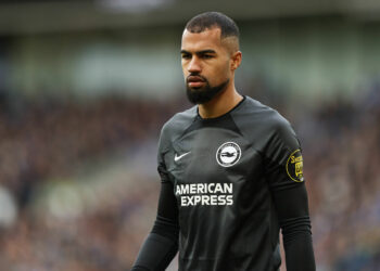 Brighton and Hove, England, 19th March 2023. Robert Sanchez of Brighton and Hove Albion in action during the The FA Cup match at the AMEX Stadium, Brighton and Hove. Picture credit should read: Kieran Cleeves / Sportimage - Photo by Icon sport