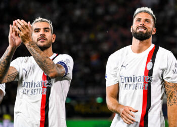 Theo Hernandez and Olivier Giroud. SUSA / Icon Sport