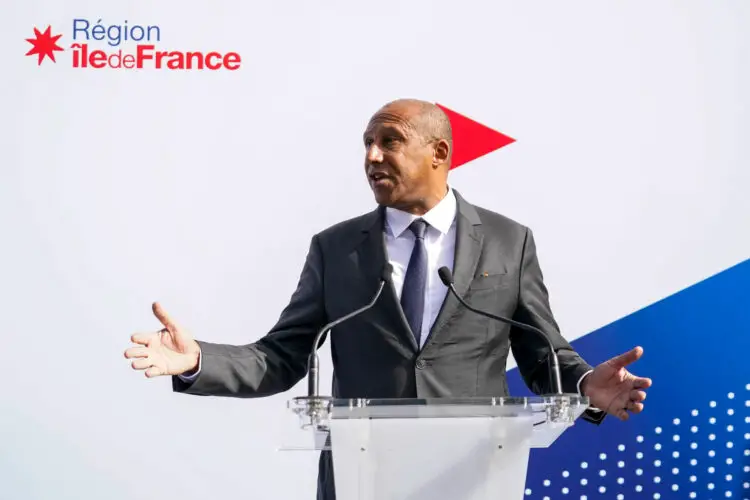 Philippe DIALLO President of FFFootball during the inauguration of the new Michel Hidalgo Complex at INF Clairefontaine on September 5, 2023 in Clairefontaine, France. (Photo by Hugo Pfeiffer/Icon Sport)