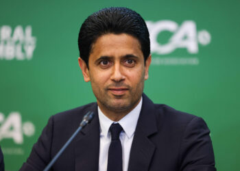 Nasser al khelaifi pourrait avoir à rendre des comptes à l'UEFA d'ici quelques semaines - Photo by Icon sport